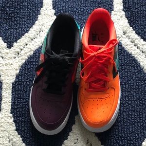 Nike Air Force ones. Size 7 in men(youth)